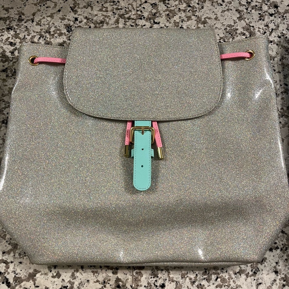 NWT ✅ Stoney clover lane glitter flap bag pack